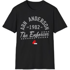 Arn Anderson - The Enforcer - Arn Anderson Official T-Shirt in Saudi Arabia