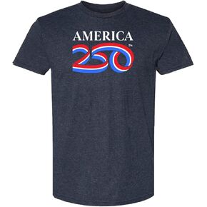 250 Anniversary USA Shirt, America250 Official Classic Logo Tri-Blend, 4th of July Merchandise in Saudi Arabia