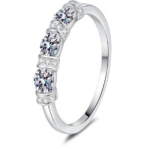 14K White Gold Diamond Statement Ring for Her, Delicate 0.98 Carat Oval Bezel Set Design with VVS1 D-Color Stones, Refined and Versatile Daily Accessory in Kuwait