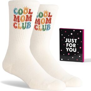 Mothers Day Gifts For Mom - Funny Mom Socks, Unique Present Ideas, Ideal Gift From Daughter Or Son in Saudi Arabia