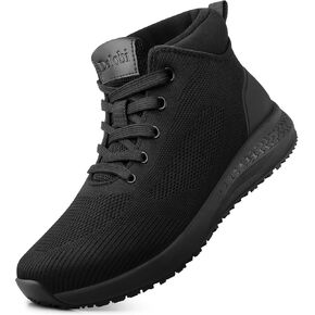 Men's Slip Resistant Work Shoes for Men, Breathable Lightweight Ankle Support Boots, Water Resistant Easy Clean Shoes for Food Service, Casual Work & Hiking in Saudi Arabia