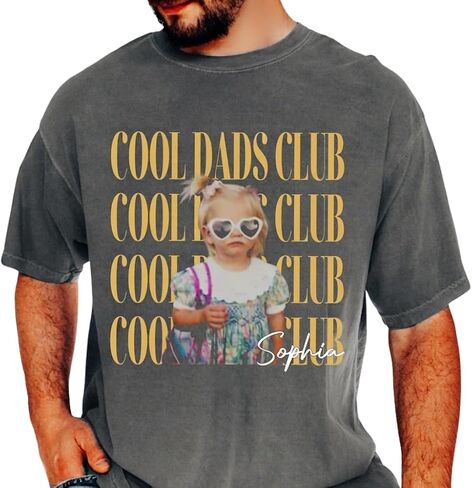 قميص Cool Dads Club Est 2026، تي شيرت برسومات Dad الرجعية، أبي جديد مضحك، قميص الأبوة العتيق in Kuwait