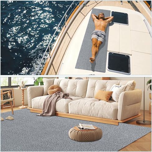 2 ft x 7.9 ft Self-Adhesive Boat Carpet, Waterproof Marine Grade Carpet Boat Mat, Non-Slide Indoor Outdoor Rug Runner for Home, Patio, Porch, Deck in Saudi Arabia
