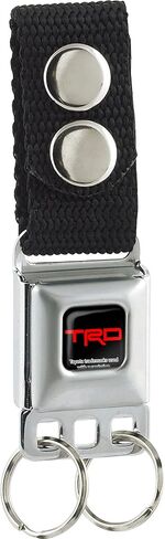 Toyota Racing Development TRD Keychain, Seatbelt Buckle Keychain, Black in Kuwait