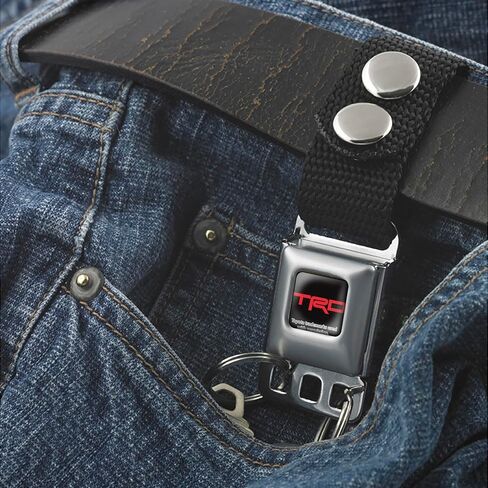 Toyota Racing Development TRD Keychain, Seatbelt Buckle Keychain, Black in Kuwait