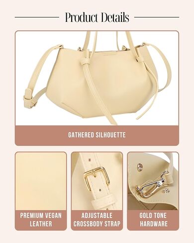 Small Tote Bags for Women Top Handle Purses and Handbags for Women Shoulder Crossbody Bags with Detachable Crossbody Strap in Saudi Arabia
