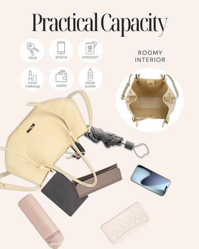 Small Tote Bags for Women Top Handle Purses and Handbags for Women Shoulder Crossbody Bags with Detachable Crossbody Strap in Saudi Arabia