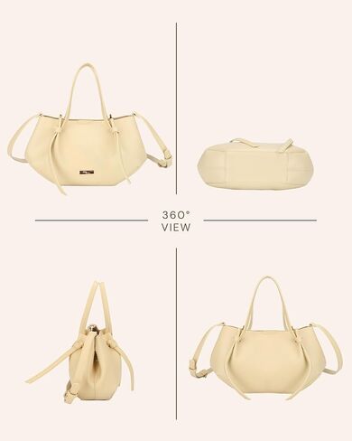 Small Tote Bags for Women Top Handle Purses and Handbags for Women Shoulder Crossbody Bags with Detachable Crossbody Strap in Saudi Arabia