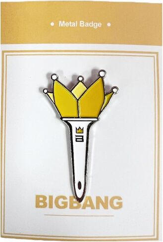 BigBang Light Stick Enamel Pin Badge - Kpop Merch, Accessories for Photocard Collectors, K-pop Fan Item in Kuwait