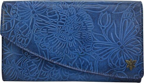 Anuschka Women’s Leather Wallet – Hand-Painted Genuine Leather Wallet with RFID Protection - 1174, Wallet in Kuwait
