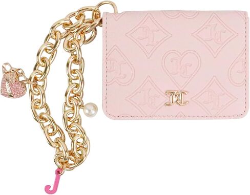 Juicy Couture Womens Top Notch Card Case With Key Fob, Stylish & Functional Design in Kuwait