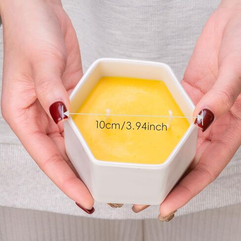 Honey Scented Candle Gift for Women, 5.6 oz Natural Beeswax Candle with Bee & Daisy Decor, Cute Housewarming Birthday Gifts for Mom, Sister, Grandma, Teacher in Saudi Arabia