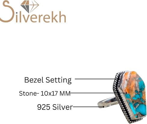 925 Sterling Silver Handmade Coffin Shape Designer Statement Ring For Women By Silverekh in Kuwait