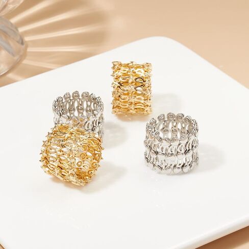 Expandable Ring Bracelet Folding Retractable Adjustable Transform Flexible Statement 2 in 1 Bracelets Ring Unique Jewelry Gifts in Saudi Arabia
