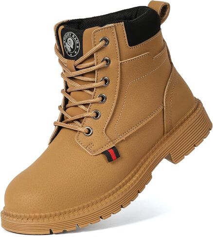 ANGRYRAM Steel Toe Boots for Men Women Comfortable Waterproof Construction Work Boots for Men Women Slip Resistant Lightweight Safety Shoes Botas de Trabajo Seguridad para Hombre in Saudi Arabia
