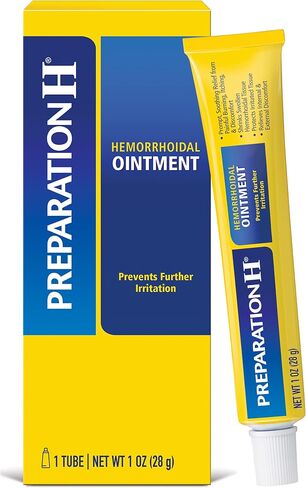 Preparation H Hemorrhoid Ointment, Itching, Burning and Discomfort Relief - 1 Oz Tube in Kuwait