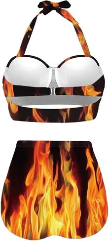 Talayituse Bikini Set for Women Plus Size Two Piece Bathing Suits High Waisted Swimsuit Tummy Control Swimwear Beachwear in Saudi Arabia