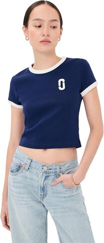 Marc Jacobs Women's Pop J Marc Ringer Baby Tee in Kuwait