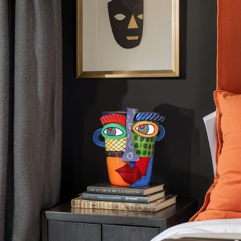 Resin Abstract Sculpture for Home Decor Modern,Book Shelf TV Stand Decor,Living Room Decor,Dining Room Table,Bedroom, Office Desktop, Cabinets Decorative Ornaments (Colorful) in Saudi Arabia