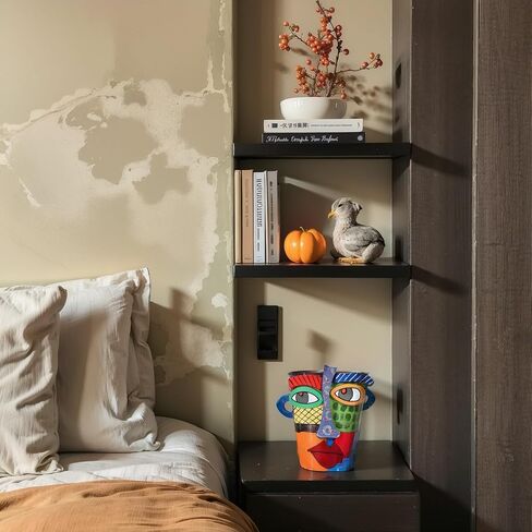 Resin Abstract Sculpture for Home Decor Modern,Book Shelf TV Stand Decor,Living Room Decor,Dining Room Table,Bedroom, Office Desktop, Cabinets Decorative Ornaments (Colorful) in Saudi Arabia