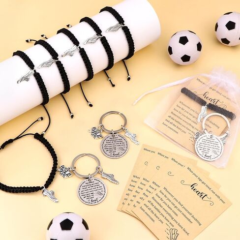 64 Pcs Track and Field Gift Bulk Include Adjustable Running Bracelets Keychains and Cards Cross Country Running Bracelets Bulk Marathon Runner Gifts Running Lover Gift for Women Men Adult Training in Saudi Arabia
