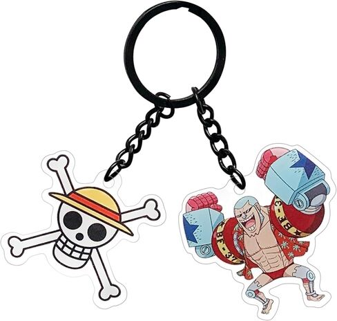 One Piece - Franky Keystrap and Keychain Bundle - Otaku in Saudi Arabia