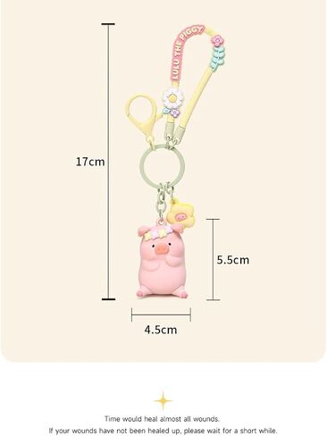 maidimiao Lulu The Piggy Flowers World Pig Keychain in Saudi Arabia