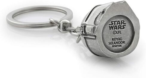 Royal Selangor Hand Finished Star Wars Collection Pewter Boba Fett Keychain Gift in Saudi Arabia