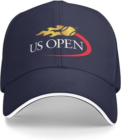Us Open Tennis Sandwich Cap Unisex Classic Baseball Capunisex Adjustable Casquette Dad Hat in Saudi Arabia