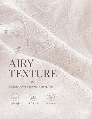 Womens Summer Boho Tie Front V Neck Tops Short Sleeve Casual Eyelet Sheer Shirts Flowy Lace Blouse Streetwear Going Out in Saudi Arabia