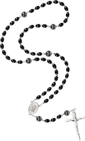 THE CATHOLIC COMPANY St. Michael Rosary – Handmade Catholic Prayer Beads, Religious Devotional Gift in Saudi Arabia