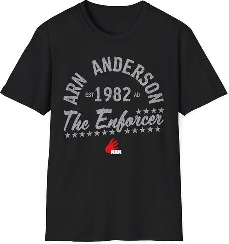 Arn Anderson - The Enforcer - Arn Anderson Official T-Shirt in Saudi Arabia