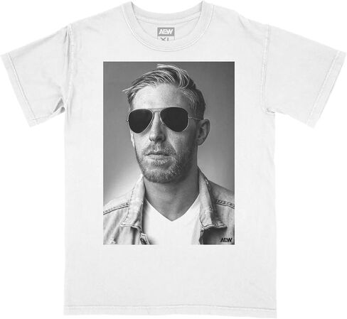 AEW Orange Cassidy - Yearbook Photo T-Shirt - All Elite Wrestling in Saudi Arabia