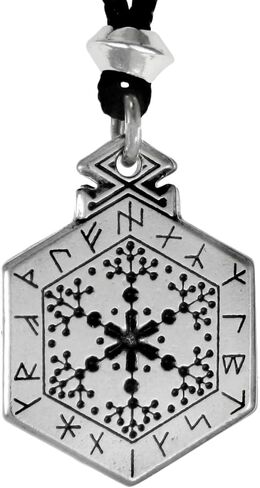 قلادة Armanen Runes - تميمة Yggdrasil - قلادة رونية نورس فايكنغ in Kuwait