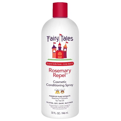 Fairy Tales Rosemary Repel Daily Kids Conditioning Spray – Kids Like the Smell, Lice Do Not, 8 fl oz. (Pack of 2) in Kuwait