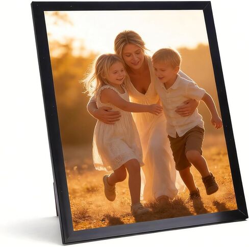8x10 Picture Frames Set of 2, Black 8 x 10 Photo Frame with HD Plexiglas, Wall or Tabletop Display for Home and Office in Saudi Arabia