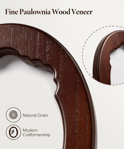 Afuly 5x7 Oval Picture Frame Vintage Brown Photo Frames 5x7 Mid Century Modern Decor Picture Frames for Wall Hanging or Tabletop Living Room Decor Mothers Day Gift for Women Mom in Saudi Arabia