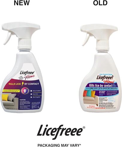 علاج قمل الرأس من شركة Tec Labs Licefreee Home للأثاث، غير ملطخ، 16 أونصة سائلة in Kuwait