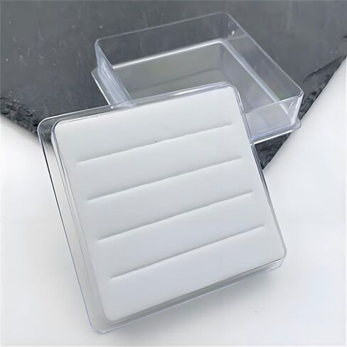 4 Pack Nose Studs Organizer Box Portable Small Jewelry Tray Earring Holder Case Storage Insert Display Tray for Nose Rings Studs Nostrial Piercing Pin Body Jewerly Nose Ring Bone Screw in Saudi Arabia