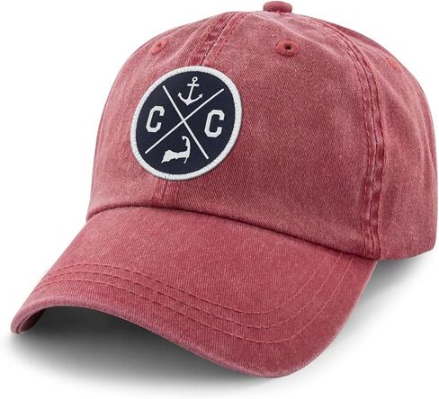 Cape Cod Circle Emblem Washed Dad Hat in Saudi Arabia