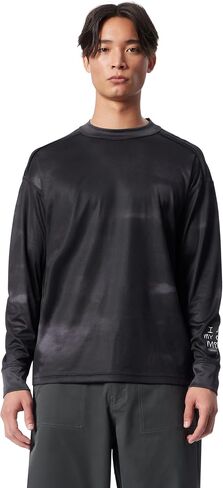 Cross-Eyed Moose Men's Performance Quick Dry Long Sleeve Oversized Tee Shirt Standard in Saudi Arabia