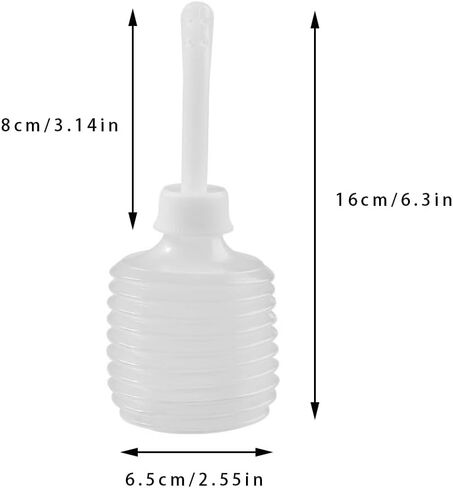 10pcs Disposable Enema Douche Vaginal Cleaner Applicator Bottle Vaginal Douche Anal Applicator for Women Men 150ml in Saudi Arabia