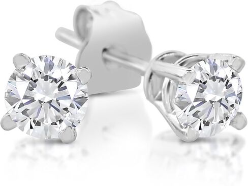 1/6-1.00ct tw Diamond Stud Earrings in 14k White Gold (1.00ct+ IGI certified) in Kuwait