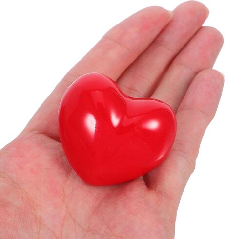 Homoyoyo 8pcs Red Ceramic Heart-Shaped Drawer Pulls Knobs for ’ Room Nursery Dresser Closet Cabinet Handles with Screws in Saudi Arabia