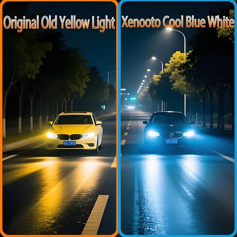 for BMW Z4 HID Headlights Low Beam D2S Xenon Bulbs 2003 2004 2005 2006 2007 2008, E85 3.0i Bi-Xenon Lights, 6000K Bright White 35W OEM D2SC1 Replacement, 2 Pack in Kuwait