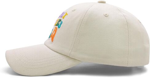in My Fifties Era Baseball Cap, 50th Birthday Gifts for Women, Mothers Day Birthday Gift Ideas for Aunt, Friends Beige in Saudi Arabia