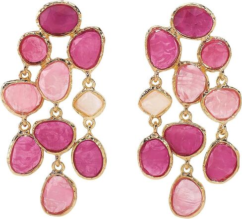Colorful Crystal Tassel Earrings for Women Boho Long Dangle Earrings Vintage Drop Jewelry Wedding Bridal Prom Accessories in Saudi Arabia