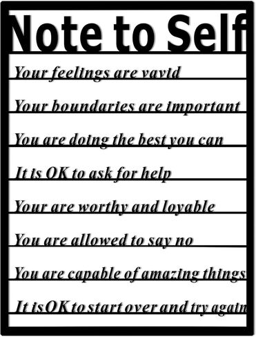 Positive Affirmations Wall Decor, Motivational Wall Art with Inspirational Quotes, Mental Health Affirmation Wall Decor for Office, Bedroom, Living Room, Metal Motivational Decor for Home, Positive Affirmations Wall Art in Saudi Arabia