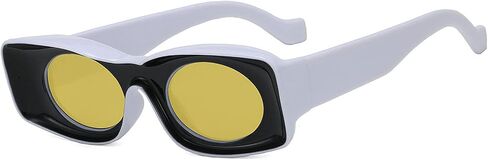 Square Sunglasses For Women Men Oversize Couple Sun Glasses Female Retro Hip Hop Shades Pink Candy Color in Kuwait