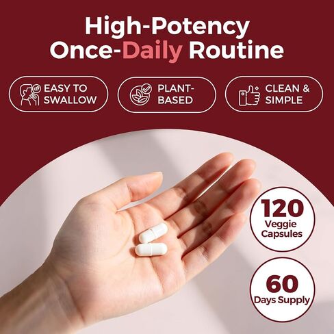 NATURE TARGET D-Mannose 1200mg - مكملات D Mannose للنساء مع التوت البري - تعزز صحة المسالك البولية ونظافة المثانة ودعم مضادات الأكسدة - غير معدلة وراثيًا وخالية من الغلوتين ونباتية - 120 كبسولة in Kuwait